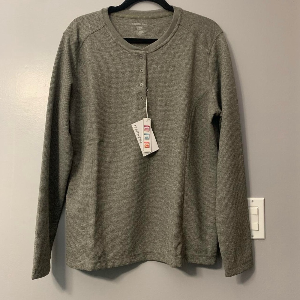 Waffle Knit Long Sleeve